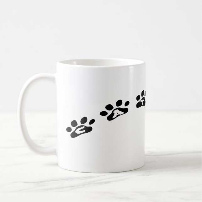 Catman Black Paws Kaffeetasse (Links)