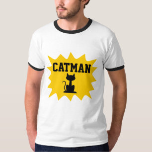 CATMAN Men's Cat T - Shirt
