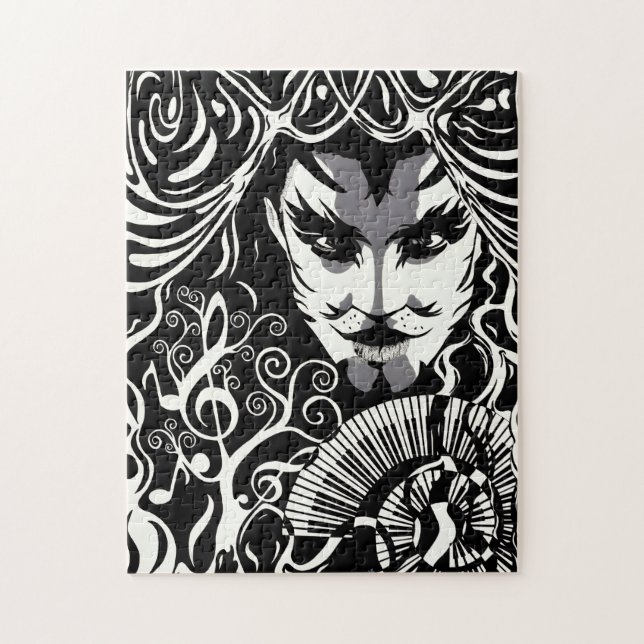 Catman Puzzlespiel (Vertikal)