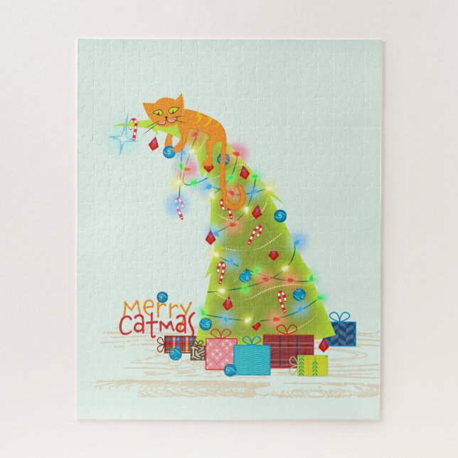 Catmas-Weihnachtsbaum (Vertikal)