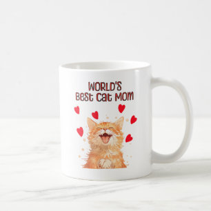 CatMom Tasse, lustige Katze, Geschenke für sie, Fe Kaffeetasse
