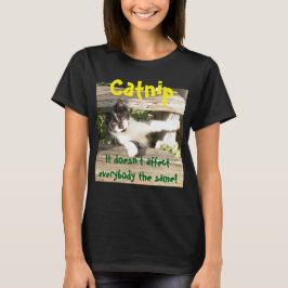 "Catnip", cats, funny, humor, cute, gift  T-Shirt