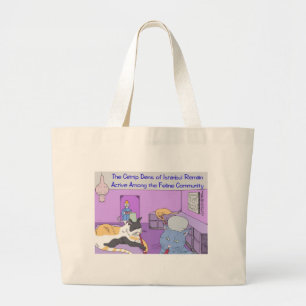 Catnip Dens von Istanbul Funny Gifts & T-Shirts Jumbo Stoffbeutel