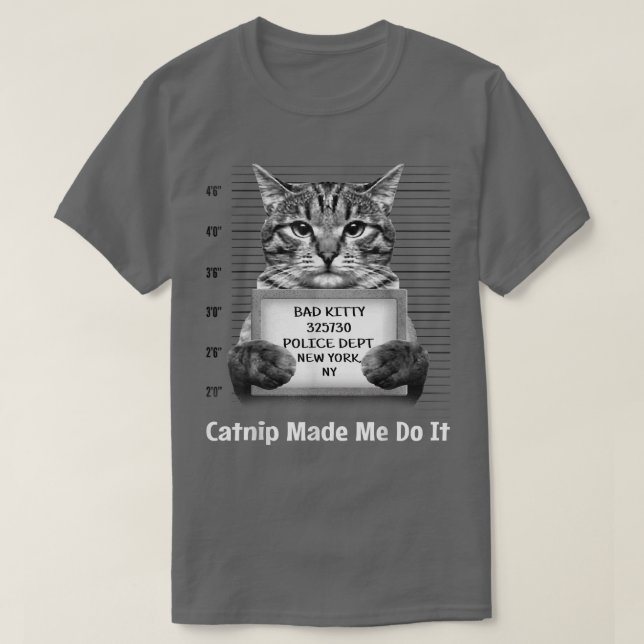 Catnip ließ mich das machen Mr. Furrypants Kitty C T-Shirt (Design vorne)