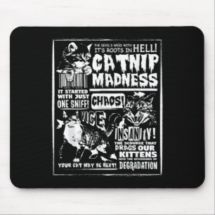Catnip Madness Niedlich Kitten Katzengeschenk für  Mousepad