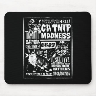 Catnip Madness Niedlich Kitten Katzengeschenk für Mousepad