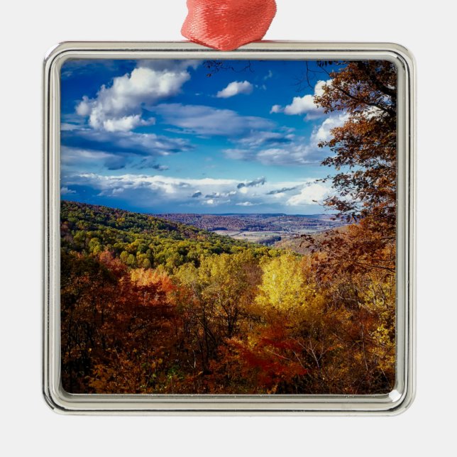 Catoctin Mountains, Maryland Ornament Aus Metall (Vorne)
