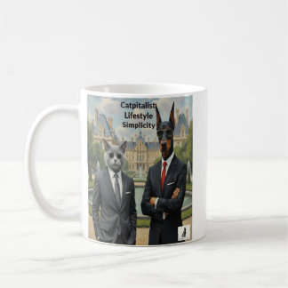 Catpitalist Lifestyle-Einfachheit Kaffeetasse
