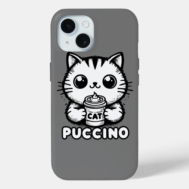 Catpuccino 1 Case-Mate iPhone hülle (Rückseite)