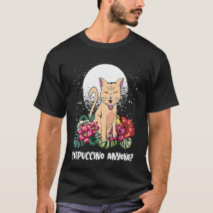 Catpuccino Irgendjemand Katze Kaffee Kätzchen Koff T-Shirt