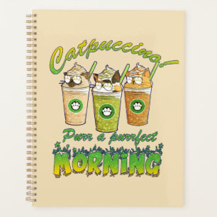 Catpuccino - Purr a Purfect Morning Niedliche Ka Planer
