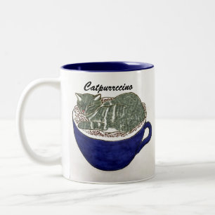 Catpurrccino Cat Cup Tasse