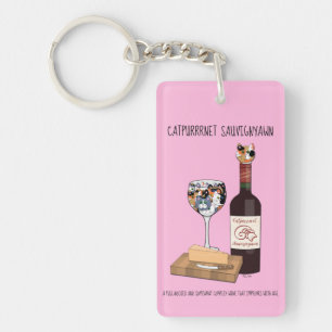 Catpurrnet Sauvigyawn Schlüsselanhänger