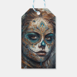 Catrina Azul Geschenkanhänger