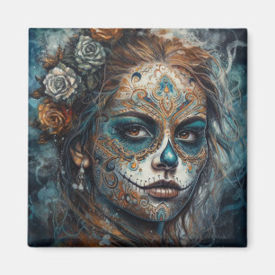 Catrina Azul Magnet