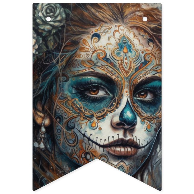 Catrina Azul Wimpelkette (Erste Fahne)