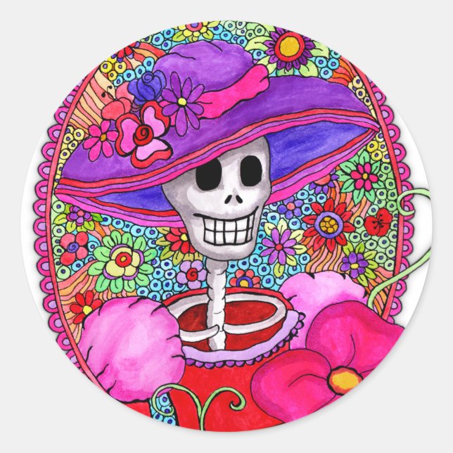 Catrina Beatriz Sticker (Vorderseite)
