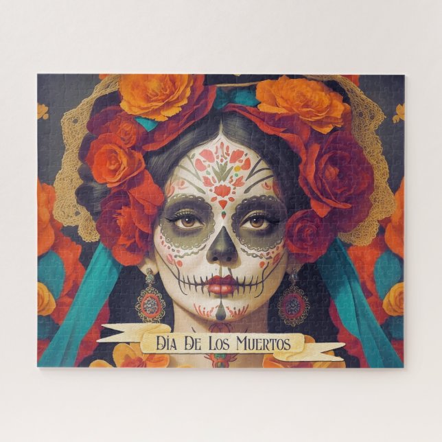 Catrina Day of the Dead 1 with text (Horizontal)