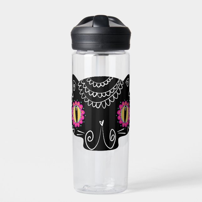 Catrina Day of the Dead Trinkflasche (Vorderseite)
