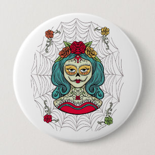 Catrina Día de Muertos Web Button
