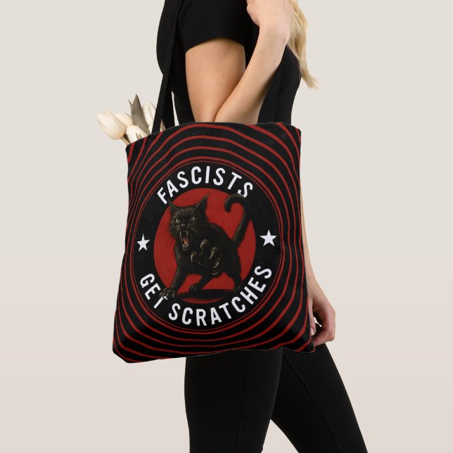 Cats Against Fascists Tasche (Von Nahem)