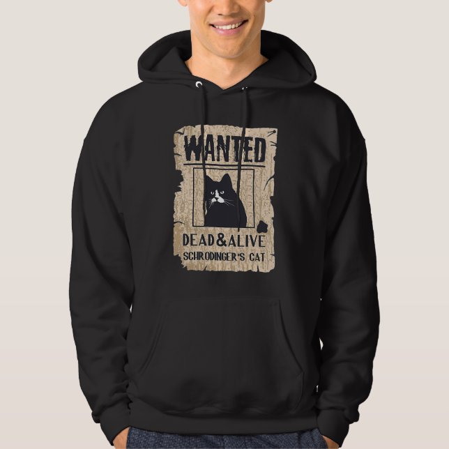 Cats   And Alive Schrodinger's Cat Hoodie (Vorderseite)