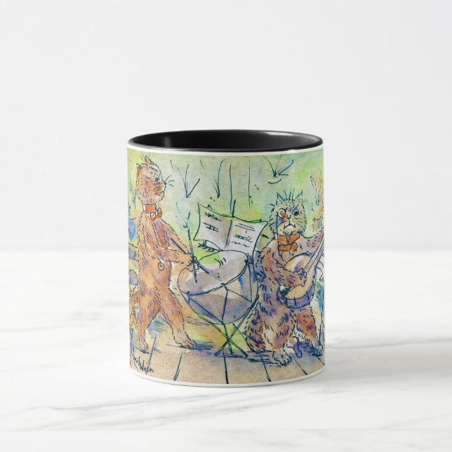 Cats Band, Louis Wain Tasse (Zentrum)