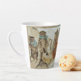 Cats Carol Singing von Louis Wain Milchtasse