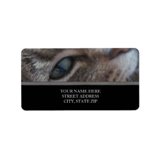 Cat's Eye Address Labels Adressaufkleber