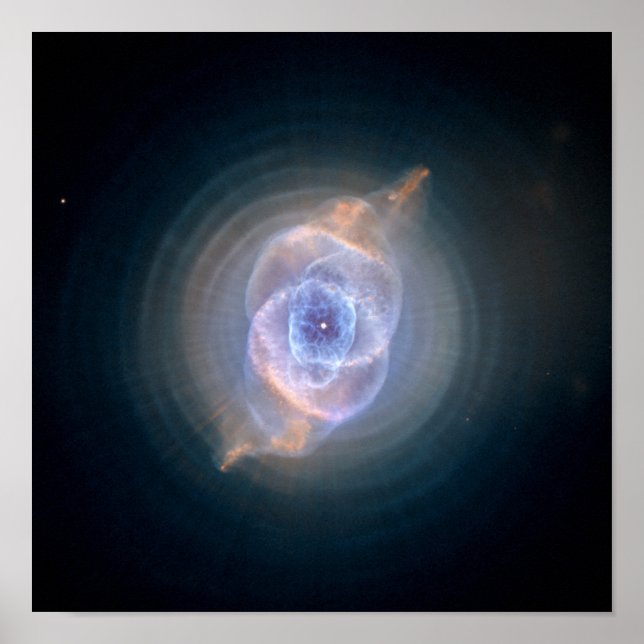 Cat's Eye Nebula Hubble NASA Poster (Vorne)