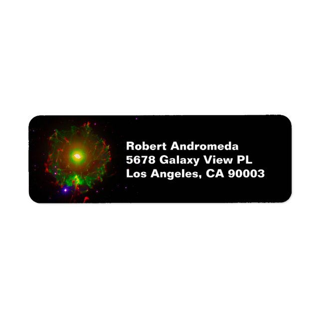 Cat's Eye Nebula NGC 6543 Color Composite-Adresse (Vorne)