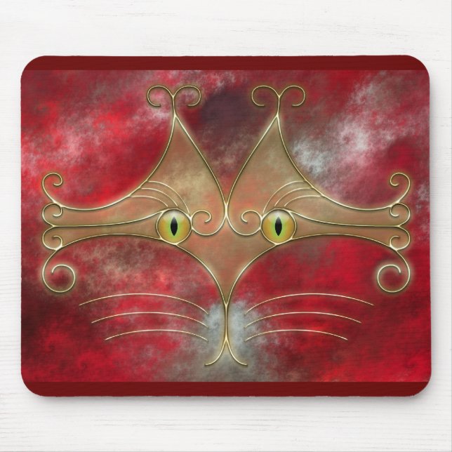 Cat's-Eyes Mousepad (Vorne)