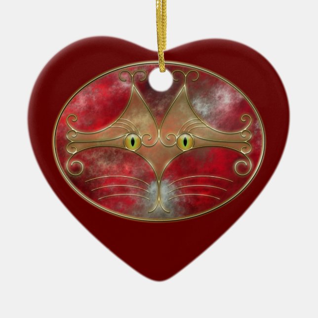 Cat's-Eyes Ornament (Vorne)
