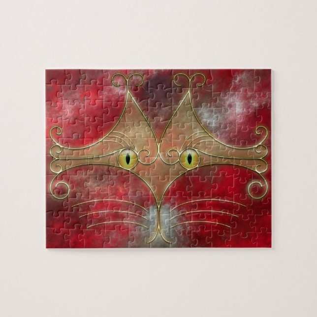 Cat's-Eyes-Puzzle (Horizontal)