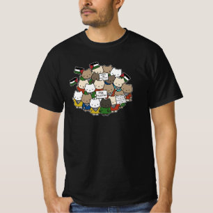 Cats für Palästina – Kawaii Katzen für Gerechtigke T-Shirt