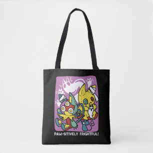 Cats Halloween Art: paw-sehenswert erschreckend Tasche