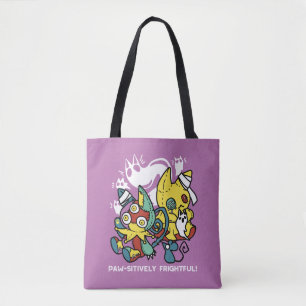 Cats Halloween Art: paw-sehenswert erschreckend Tasche