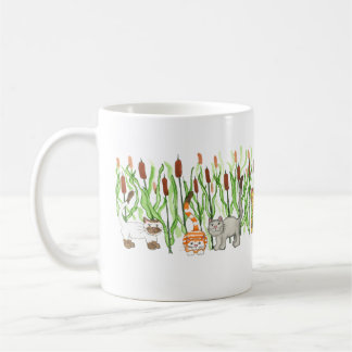 Cats in CatTails Kaffeetasse