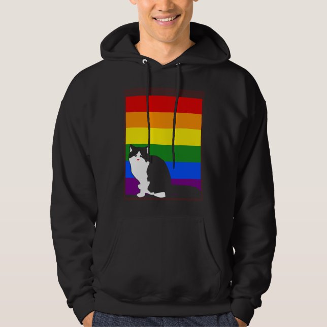 Cats Lgbt Hoodie (Vorderseite)