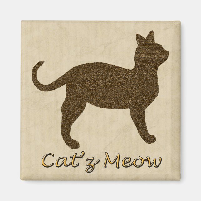 Cat's Meow Magnet (Vorne)