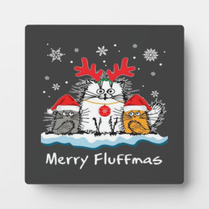 Cats Merry Fotoplatte