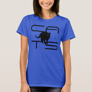 "CATS" mit T - Shirt für die Silhouette von Schwar