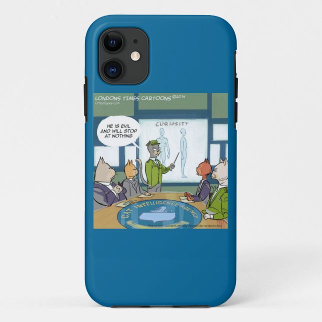 Cats Natural Enemy Funny iPhone 5/5S Fall Case-Mate iPhone Hülle (Rückseite)