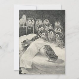 Cats Nightmare. Louis Wain Einladung