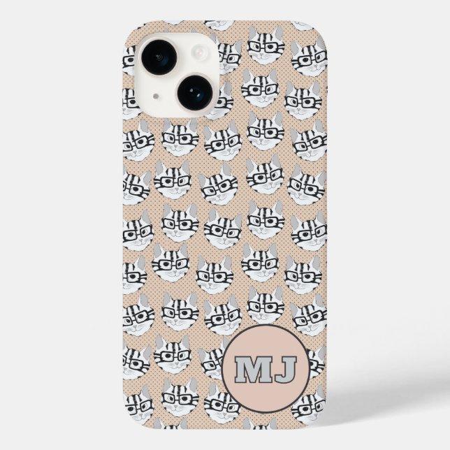 Cats of Cadstudios 2.0 - Beige iPhone / iPad case (Rückseite)