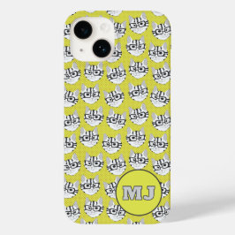 Cats of Cadstudios 2.0 - Yellow iPhone / iPad case