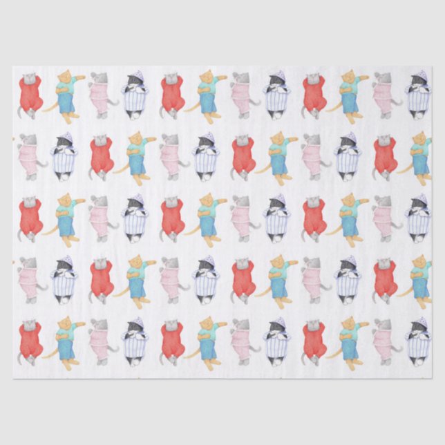 CATS PAJAMAS Tissue Paper Seidenpapier (Vorderseite)