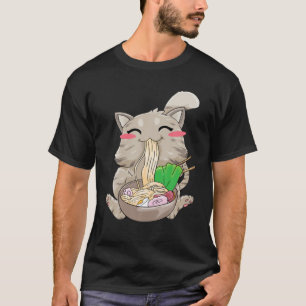 Cats Ramen Kawaii Neko T-Shirt