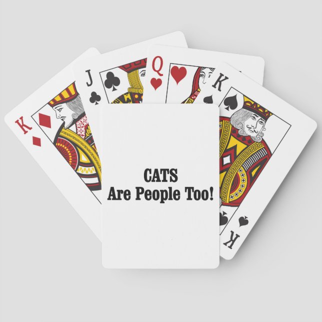 CATS sind auch Menschen! Spielkarten (Rückseite)