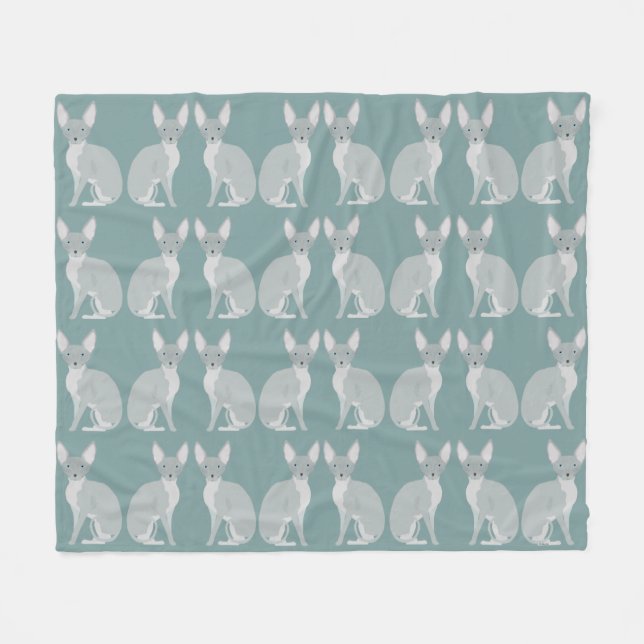 Cats Sphynx - Couverture polaire (Devant (Horizontal))